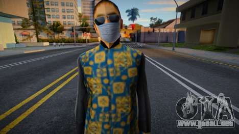 Da Nang Boys 3 con una máscara protectora para GTA San Andreas