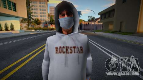 Wmydrug en una máscara protectora para GTA San Andreas