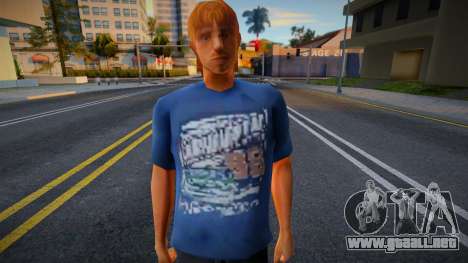 El chico de la camiseta para GTA San Andreas