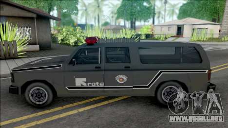 Chevrolet D20 Veraneio Policia ROTA para GTA San Andreas