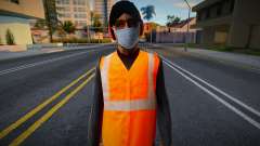 Bmyap en una máscara protectora para GTA San Andreas
