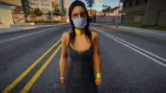 Bfyri en una máscara protectora para GTA San Andreas