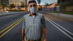 Heck1 en máscara protectora para GTA San Andreas