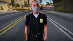 Pulaski con mascarilla protectora para GTA San Andreas