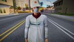 Maccer en una máscara protectora para GTA San Andreas