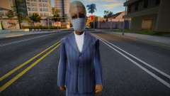 Wfybu en una máscara protectora para GTA San Andreas
