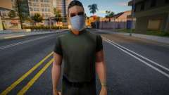 Vmaff1 en una máscara protectora para GTA San Andreas