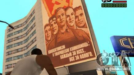Cartel de la URSS para GTA San Andreas