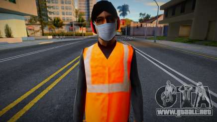 Bmyap en una máscara protectora para GTA San Andreas