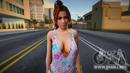 Mai Shiranui Fashion Casual para GTA San Andreas