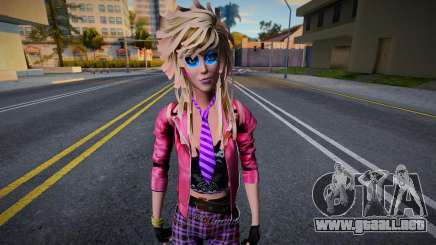 Retro Punk Girl para GTA San Andreas