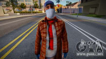 Swmotr4 en una máscara protectora para GTA San Andreas