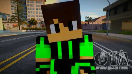Minecraft Boy Skin 22 para GTA San Andreas