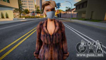 Vwfypro en una máscara protectora para GTA San Andreas