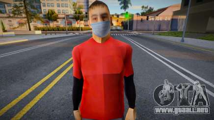 Somyst en una máscara protectora para GTA San Andreas