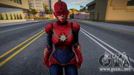 Capitana Marvel para GTA San Andreas