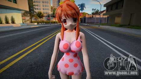 Mikuru Swinsuit para GTA San Andreas