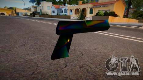 Iridescent Chrome Weapon - Desert Eagle para GTA San Andreas