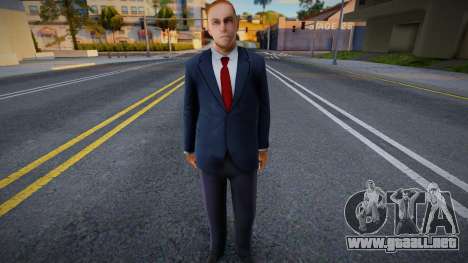Hombre de negocios con traje para GTA San Andreas