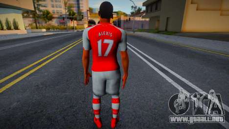 Alexis Sánchez (Arsenal en casa 14-15) para GTA San Andreas