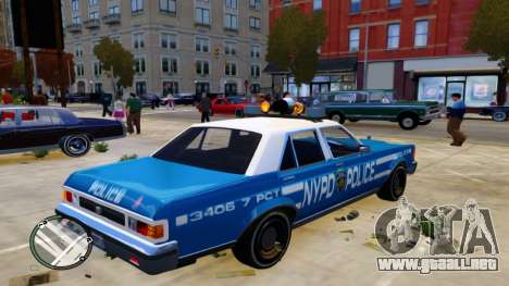 Willard Marbella (Ford Granada 1977) Copcar para GTA 4