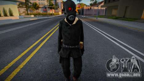Black Soldier Skin para GTA San Andreas