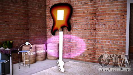 Fender Stratocaster Triple para GTA Vice City