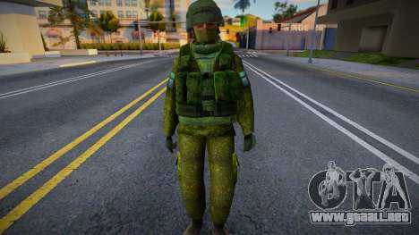 Militares en uniforme 2 para GTA San Andreas