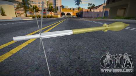 Missile from Resident Evil 5 para GTA San Andreas