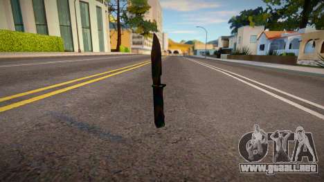 Iridescent Chrome Weapon - Knifecur para GTA San Andreas