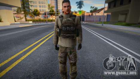 Militares en uniforme 3 para GTA San Andreas
