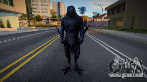 Raven skin para GTA San Andreas