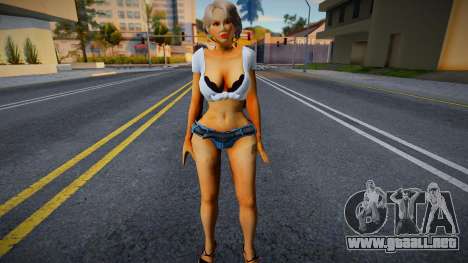 Blonde Sexy Girl para GTA San Andreas