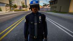 Policía con casco para GTA San Andreas