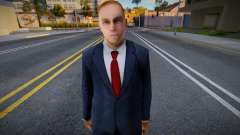 Hombre de negocios con traje para GTA San Andreas