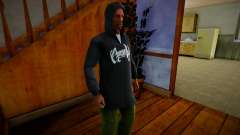 Black Cypress Hill Hoodie para GTA San Andreas