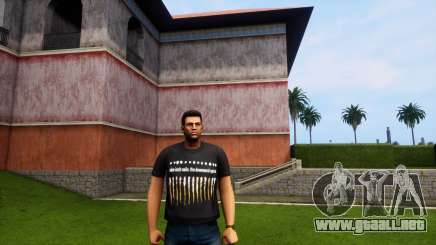 Nine inch Nails T Shirt para GTA Vice City Definitive Edition