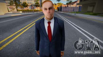 Hombre de negocios con traje para GTA San Andreas