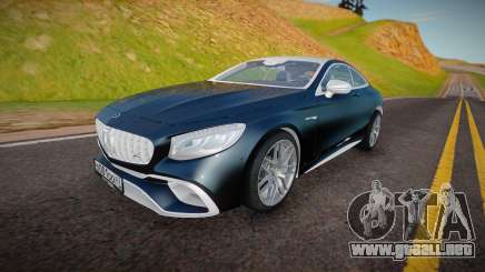 Mercedes-Benz S63 AMG Coupe (RUS Plate) para GTA San Andreas