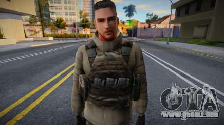 Militares en uniforme 3 para GTA San Andreas