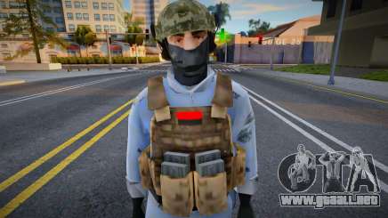 Ukraine soldier in winter 1 para GTA San Andreas