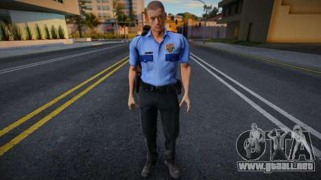 RPD Officers Skin - Resident Evil Remake v10 para GTA San Andreas