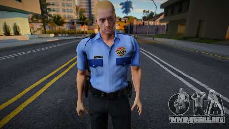 RPD Officers Skin - Resident Evil Remake v6 para GTA San Andreas