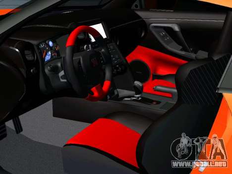 Nissan GT-R R35 AM Plates para GTA San Andreas
