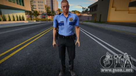 RPD Officers Skin - Resident Evil Remake v9 para GTA San Andreas