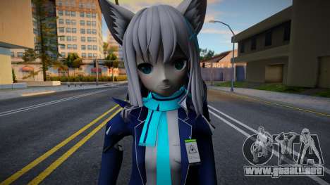 [Blue Archive] Sunaookami Shiroko Skin para GTA San Andreas