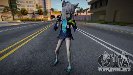 [Blue Archive] Sunaookami Shiroko Skin para GTA San Andreas