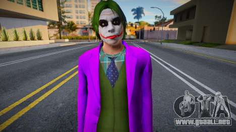 Joker Heath Ledger HD - (Batman: The Dark Knight para GTA San Andreas