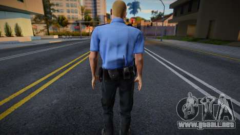 RPD Officers Skin - Resident Evil Remake v6 para GTA San Andreas