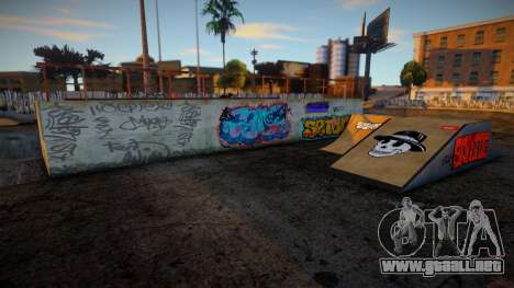 Skate Park Remastered (Iron Version) para GTA San Andreas